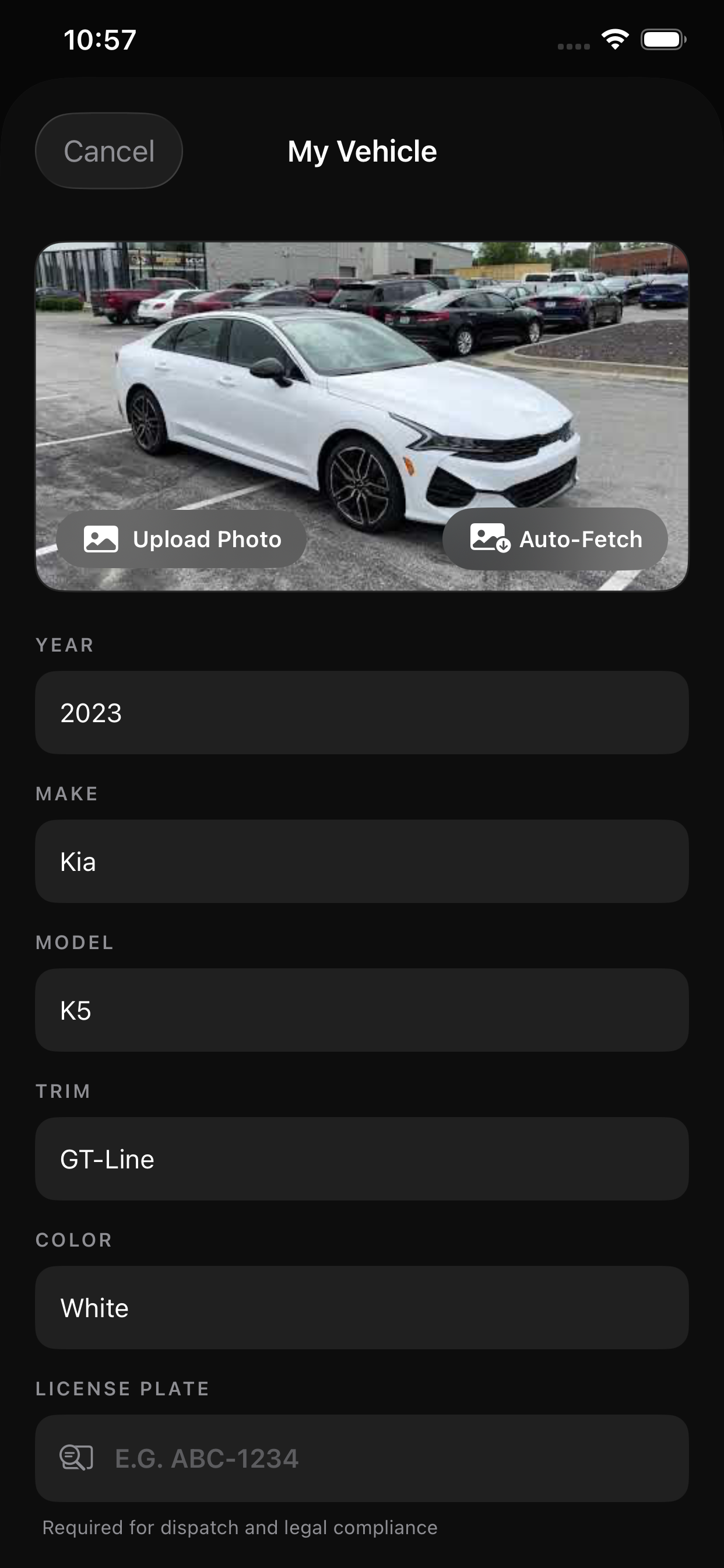 My Vehicle