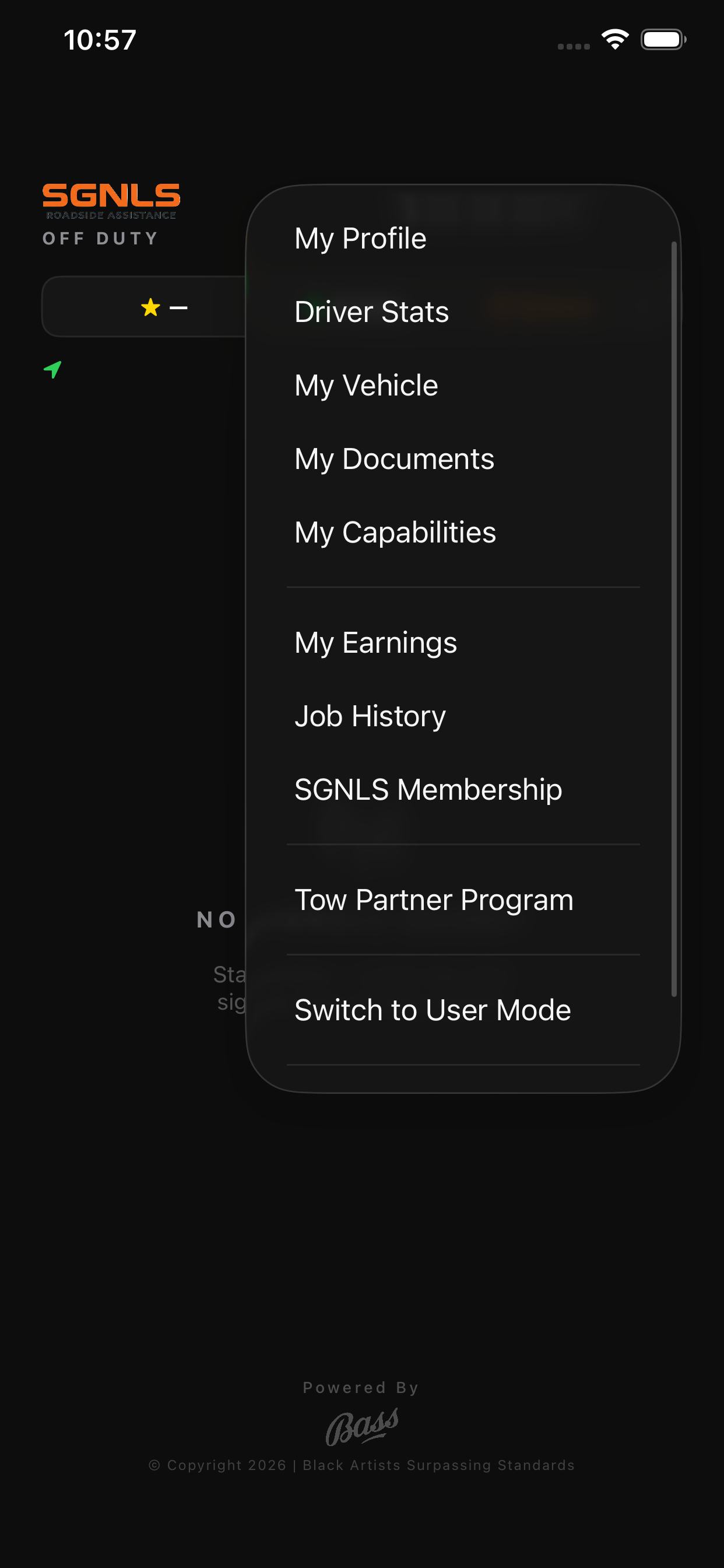 Provider Menu